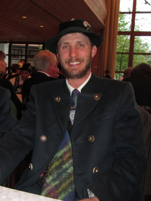 Foto auf dem Gauschützenball in Oberammergau