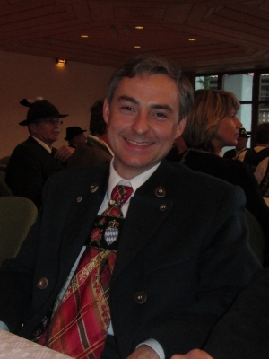 Foto auf dem Gauschützenball in Oberammergau